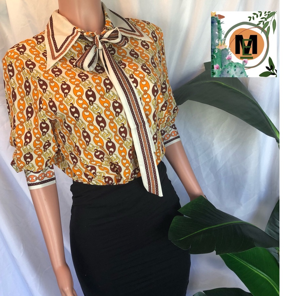 Long sleeves blouse